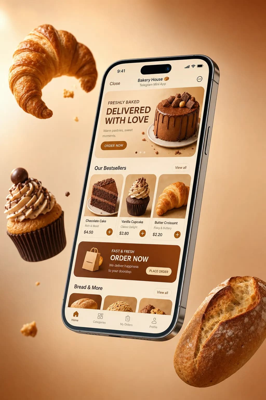 Crumb, Bakery storefront design