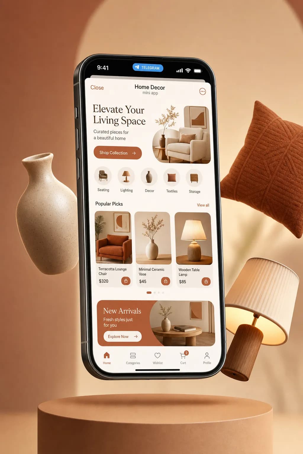 Habitat, Home Decor storefront design