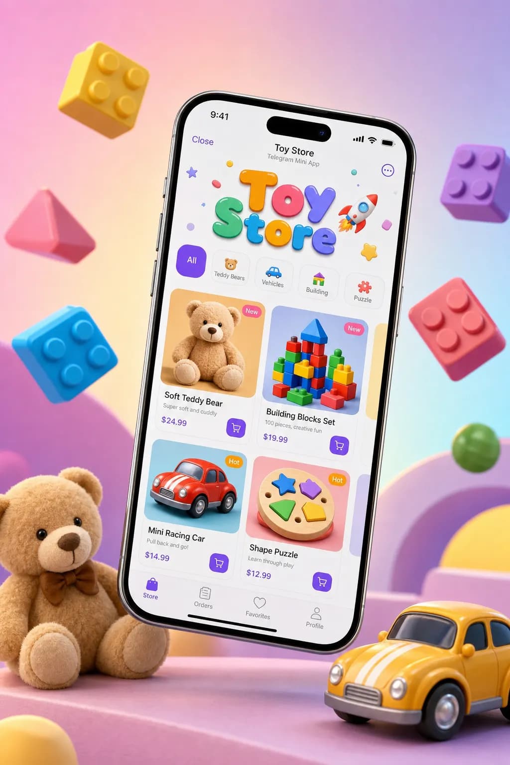 Playful, Toys storefront design